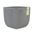 Горшок с дренажной системой "Фабио" (4,7 л; серый)