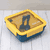 Ланч-бокс "Square" (1,1 л; yellow-blue)