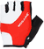 Перчатки велосипедные "SCG 46-0385" (S; чёрно-бело-красные)