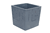 Цветочный горшок "Квадро" (6,6 л; антрацит)