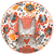 Тарелка фарфоровая "Kawaii Forest. Bunny" (700 мл)
